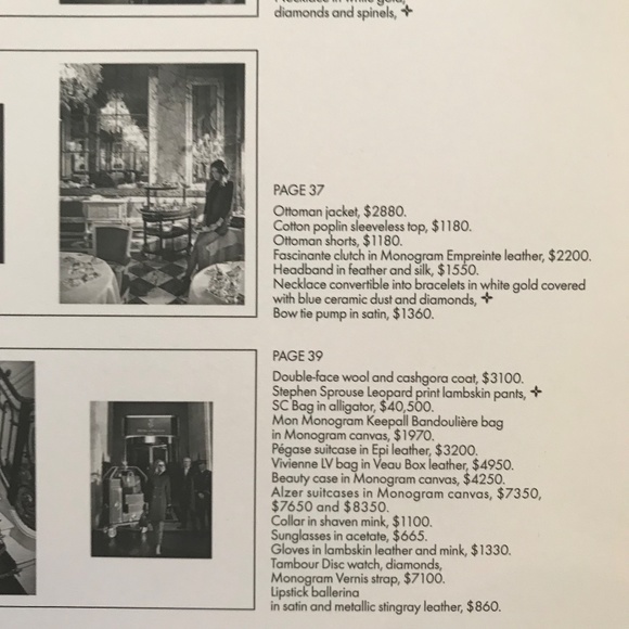 LOUIS VUITTON GORGEOUS NEVER READ CATALOG W/PRICE INSERT - Picture 7 of 9